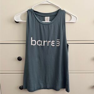Barre3 Blue Tank Top